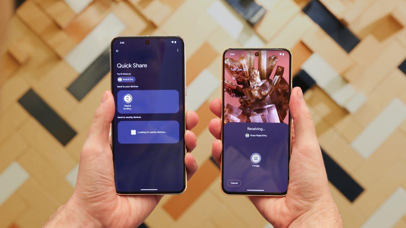 Google вскоре может расширить Quick Share на iPhone и Mac 3 Google