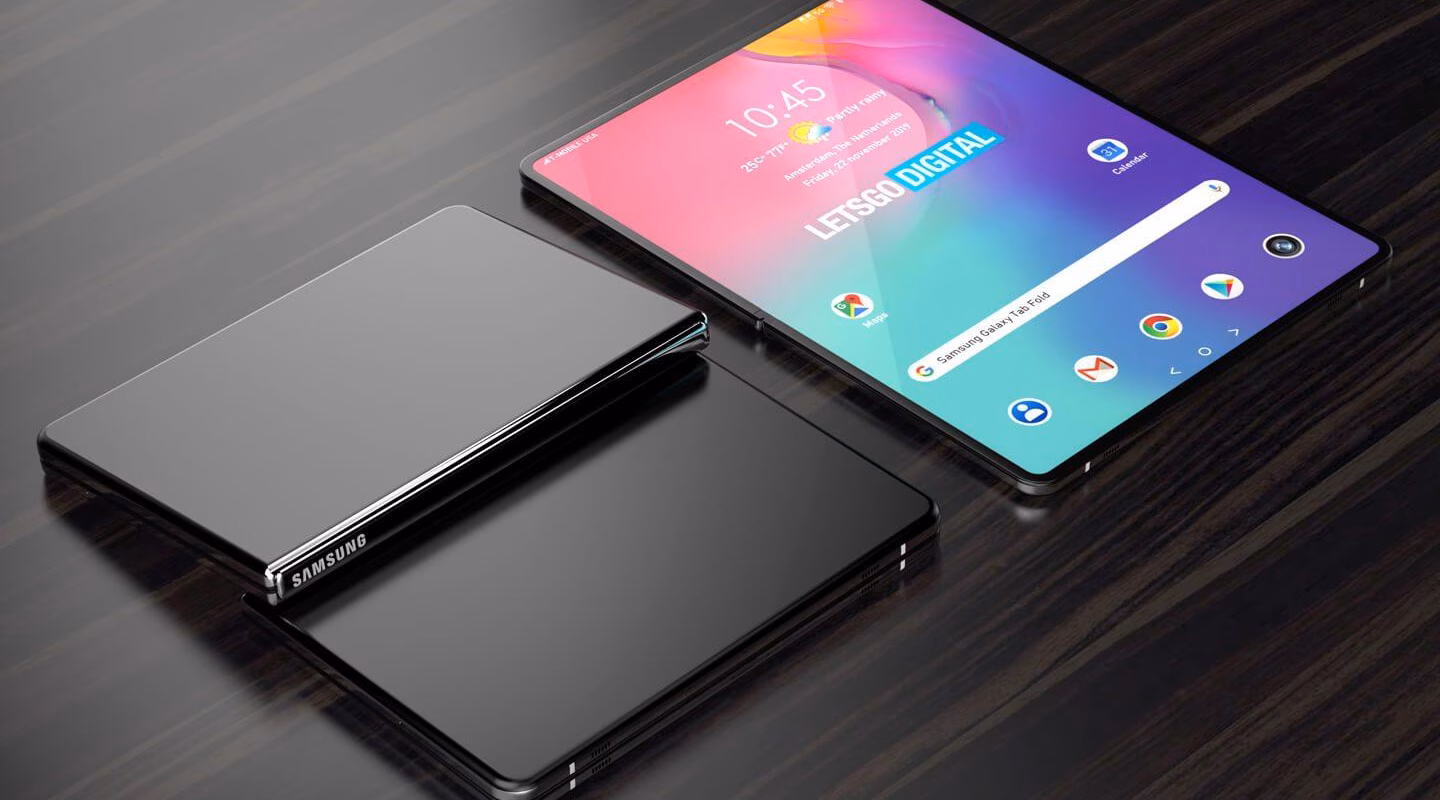 Новый патент Samsung демонстрирует планшет с раздвижным экраном 5 samsung foldable tablet