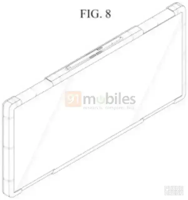 Новый патент Samsung демонстрирует планшет с раздвижным экраном 6 samsung tablet rollable patent 5