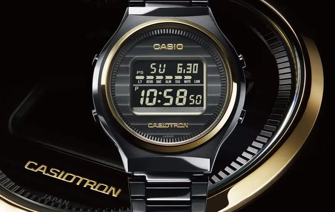 Casiotron TRN-50ZE-1A от Casio поступили в продажу: дань уважения первым часам с цифровым календарем 3 Casio