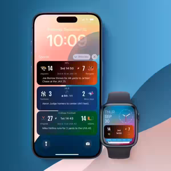 apple sports to offer live activities for all leagues available within app feature