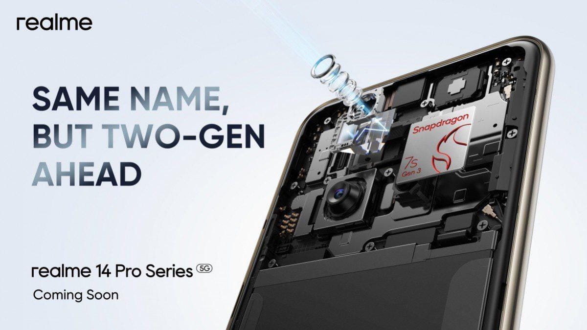 Realme анонсировала скорый выход серии Realme 14 Pro 3 Realme 14 Pro