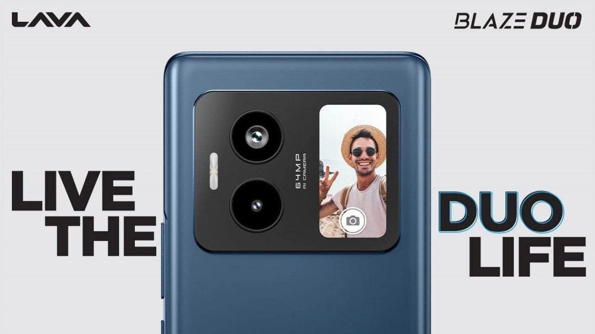 Lava анонсировала Blaze Duo с двумя AMOLED-дисплеями 4 Lava