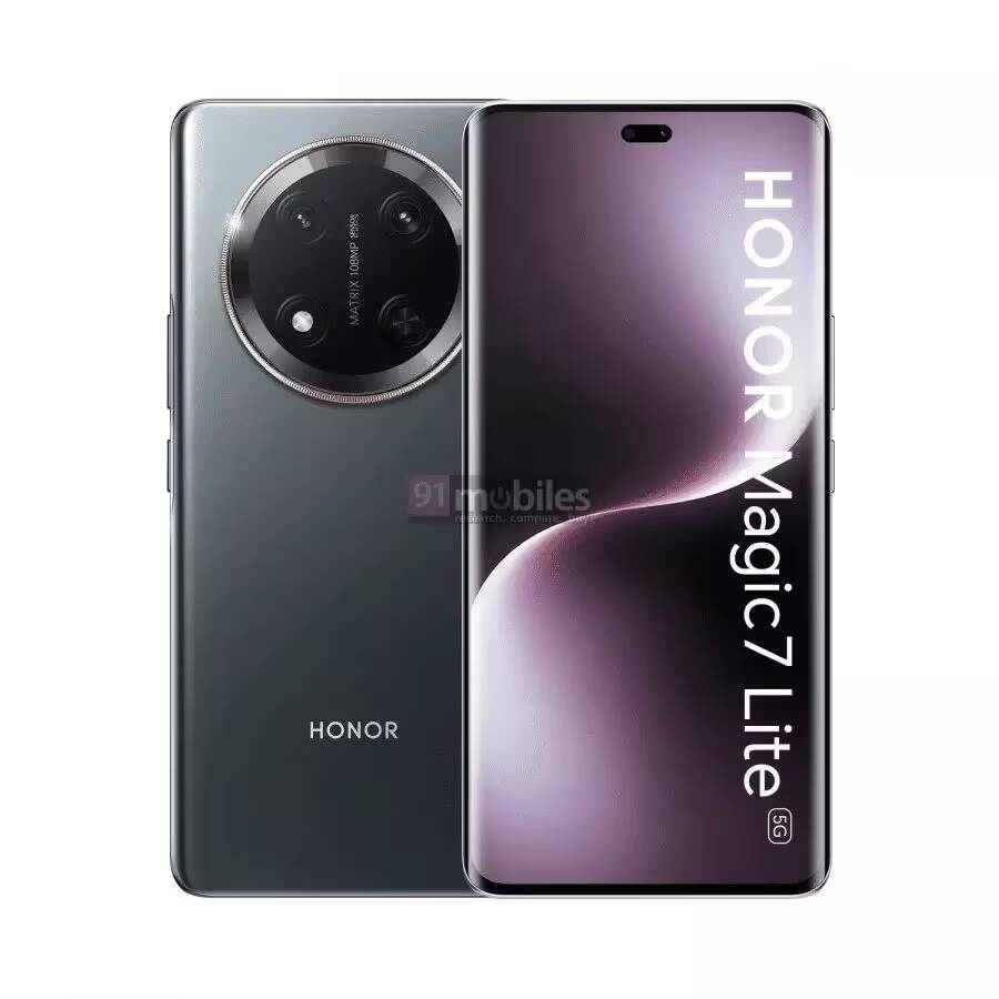 Вот какой будет европейская версия Honor Magic 7 Lite и Magic 7 Pro 1 Honor Magic 7 Lite и 7 Pro на фотографии, вид спереди и сзади, крупный план камеры