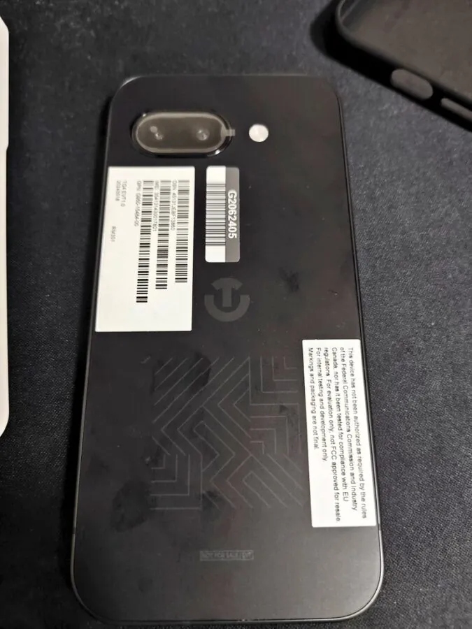 Google Pixel 9a: новые утечки раскрывают прототип и характеристики 4 Google Pixel 9a