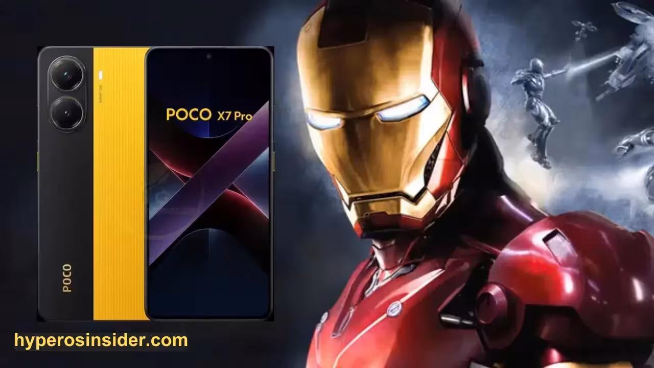 Poco X7 Pro Iron Man Edition
