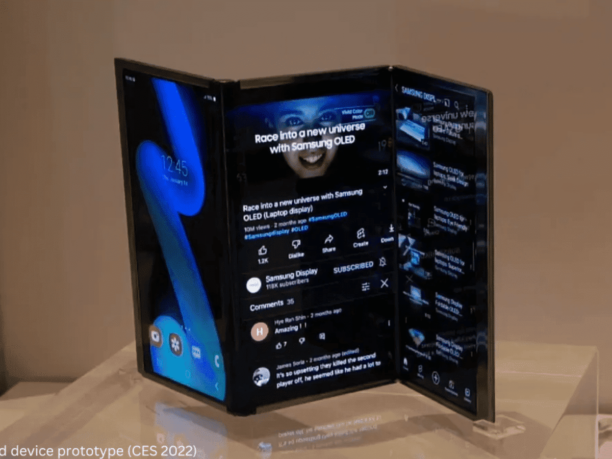 Samsung готовит трижды складывающийся смартфон: инновация или рискованный эксперимент? 6 samsung trifold 1 1 1200x900 1