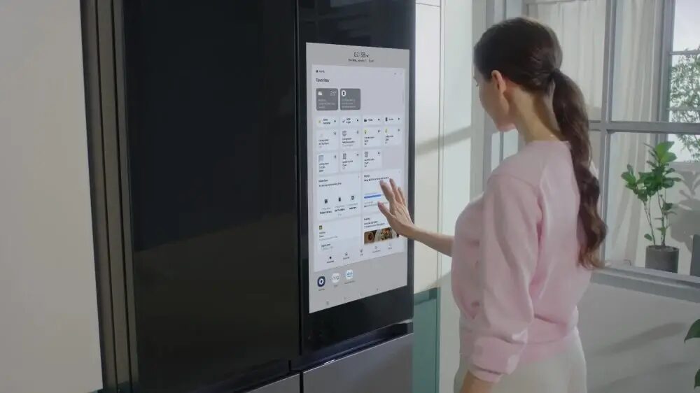 Samsung анонсировала холодильник с инновационной AI-гибридной системой охлаждения 4 samsungs bespoke refrigerator oven ces 2023 1