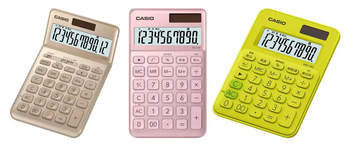 Casio представила стильный калькулятор Comfy JT-200T с солнечной батареей 5 casio calculator 3