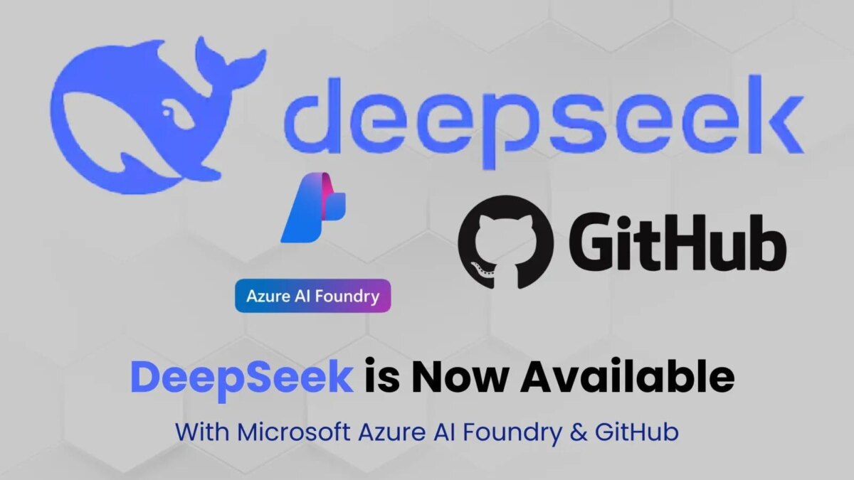 deepseek is now available with microsoft azure ai foundry github