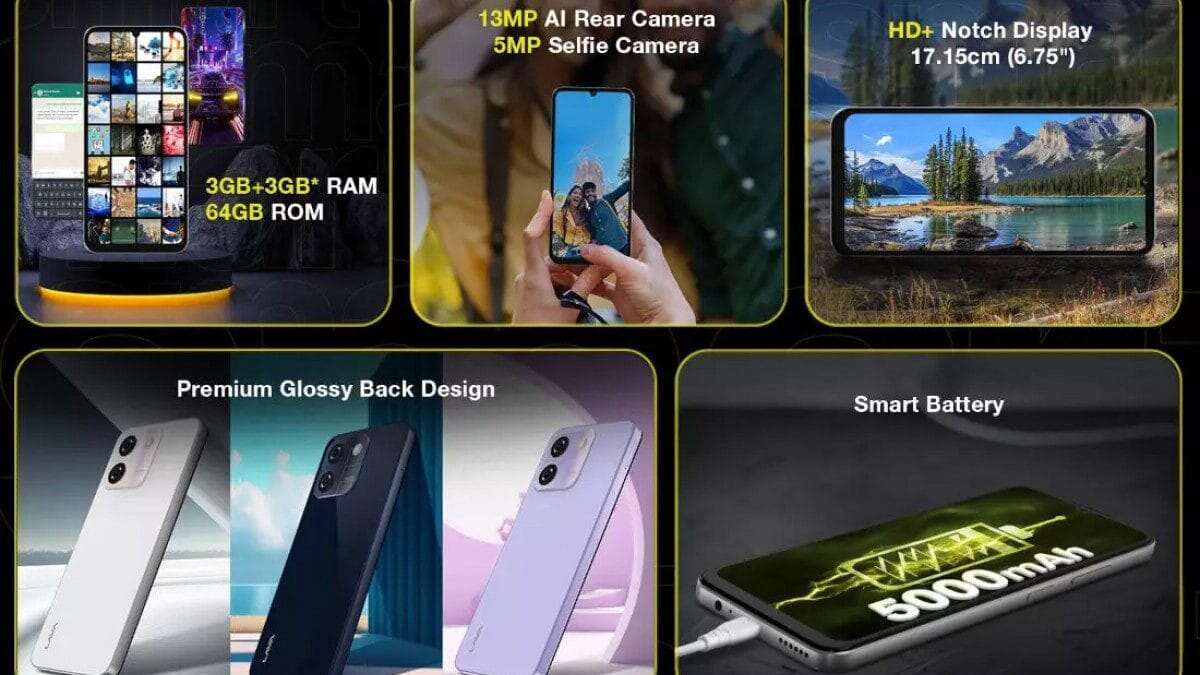Представлен бюджетный смартфон Lava Yuva Smart 5 gsmarena 002 7