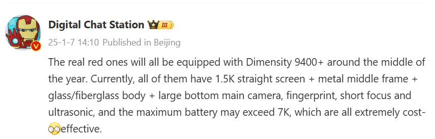 Redmi K80 Ultra