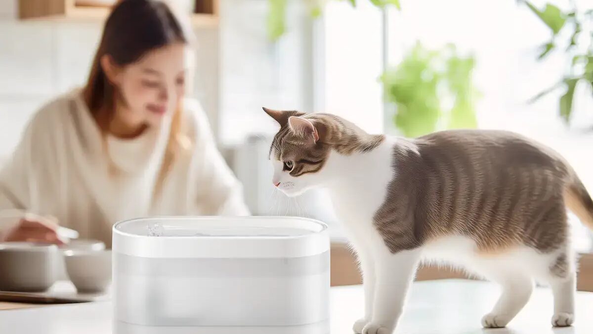 CES 2025: Petcube показала новую умную поилку для домашних животных 3 Petcube