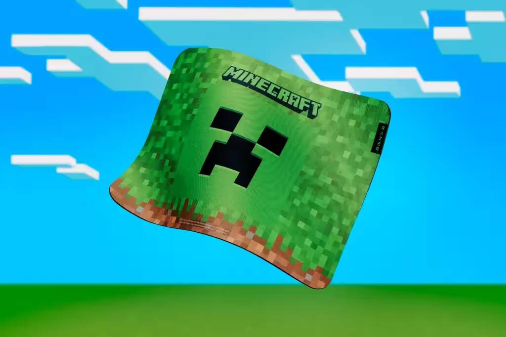 Razer представила линейку игровых устройств в стиле Minecraft 3 Игровая мышь Razer в стиле Minecraft с пиксельным дизайном