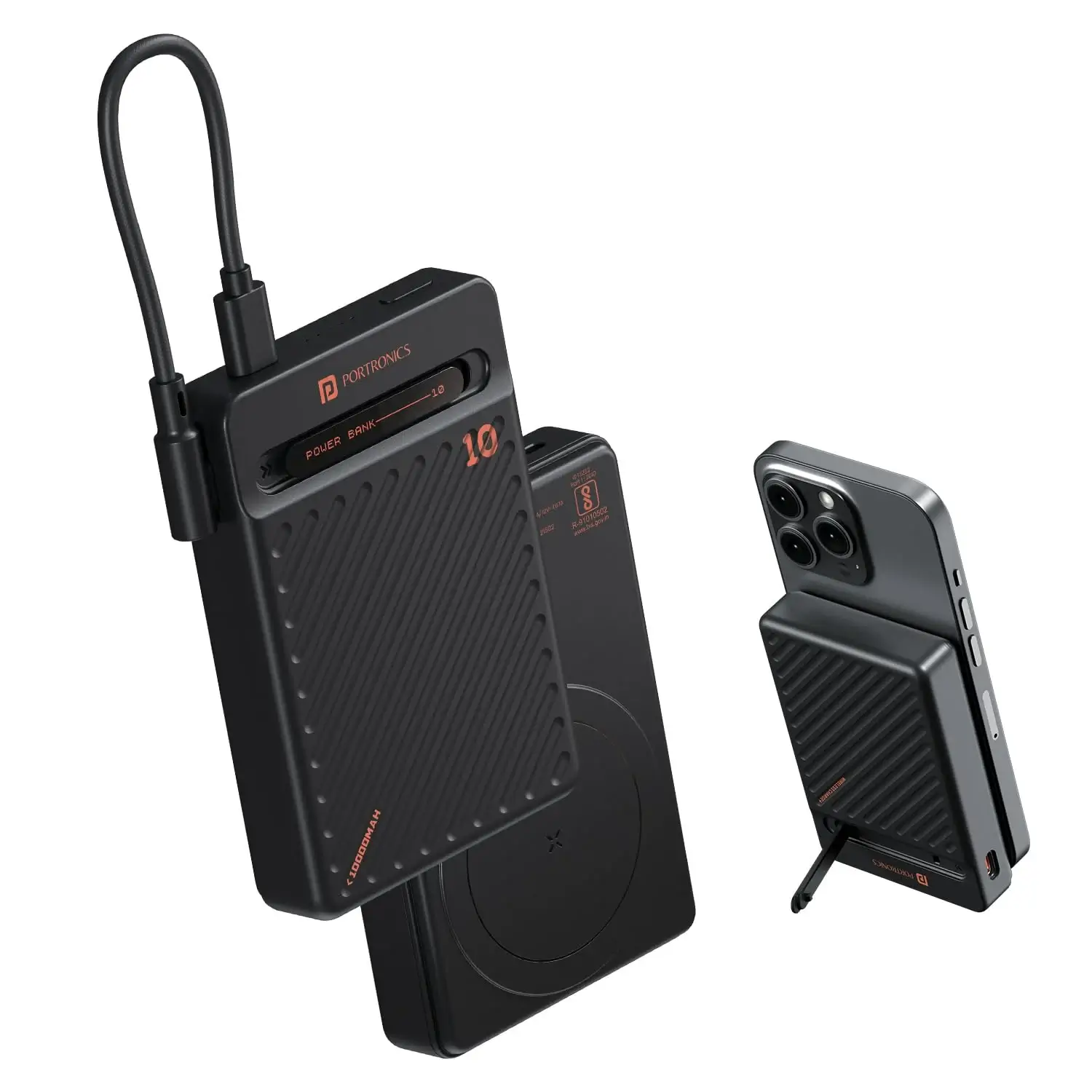 Portronics представила Chyro Magnetic Wireless Powerbank с поддержкой MagSafe 3 Portronics