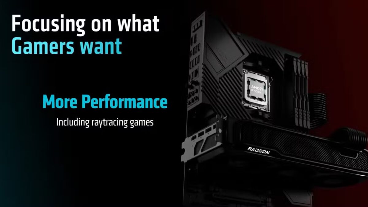 amd 9070 launch focus performance slide