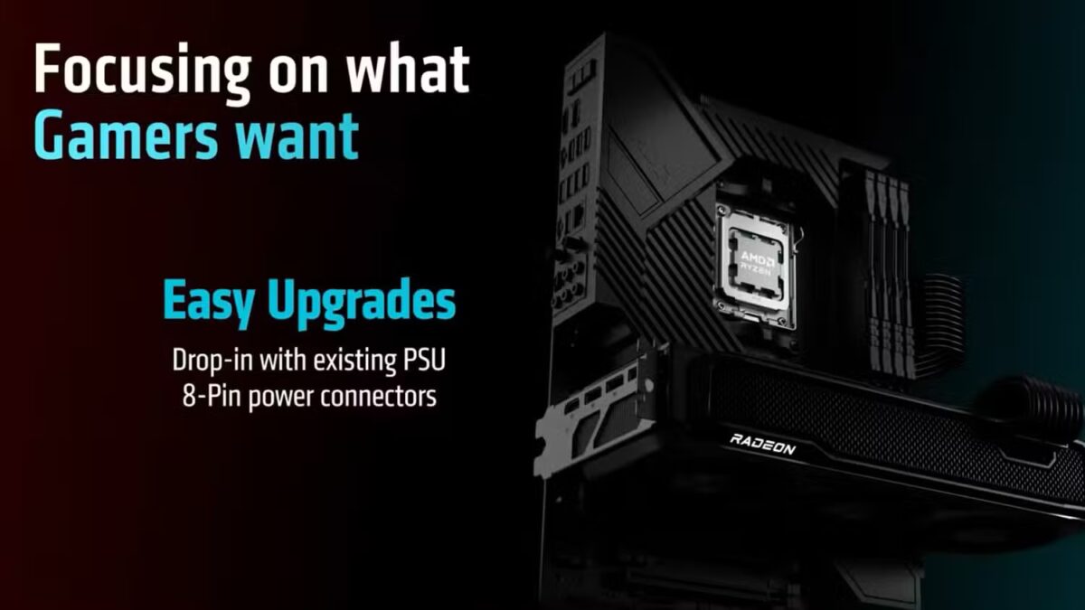 amd 9070 launch focus upgrades slide