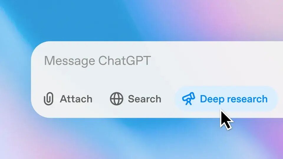 OpenAI расширяет возможности Deep Research для всех платных пользователей ChatGPT 3 Deep Research
