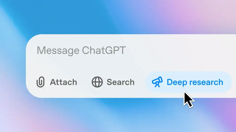 OpenAI расширяет возможности Deep Research для всех платных пользователей ChatGPT 3 Deep Research