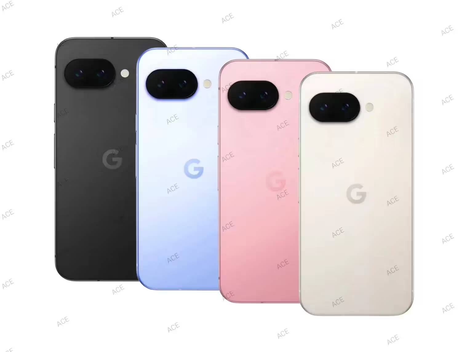 Новые цвета Google Pixel 9a с задней панелью