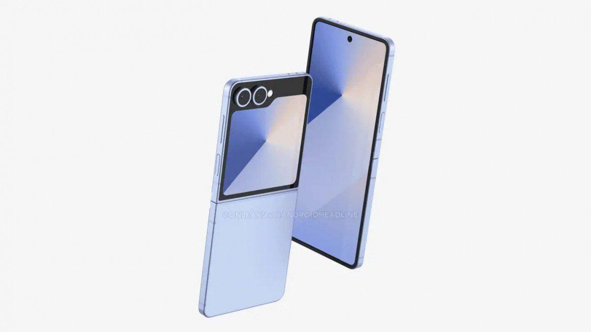 Samsung Galaxy Z Flip7: утечка CAD-рендеров 5 gsmarena 004 4