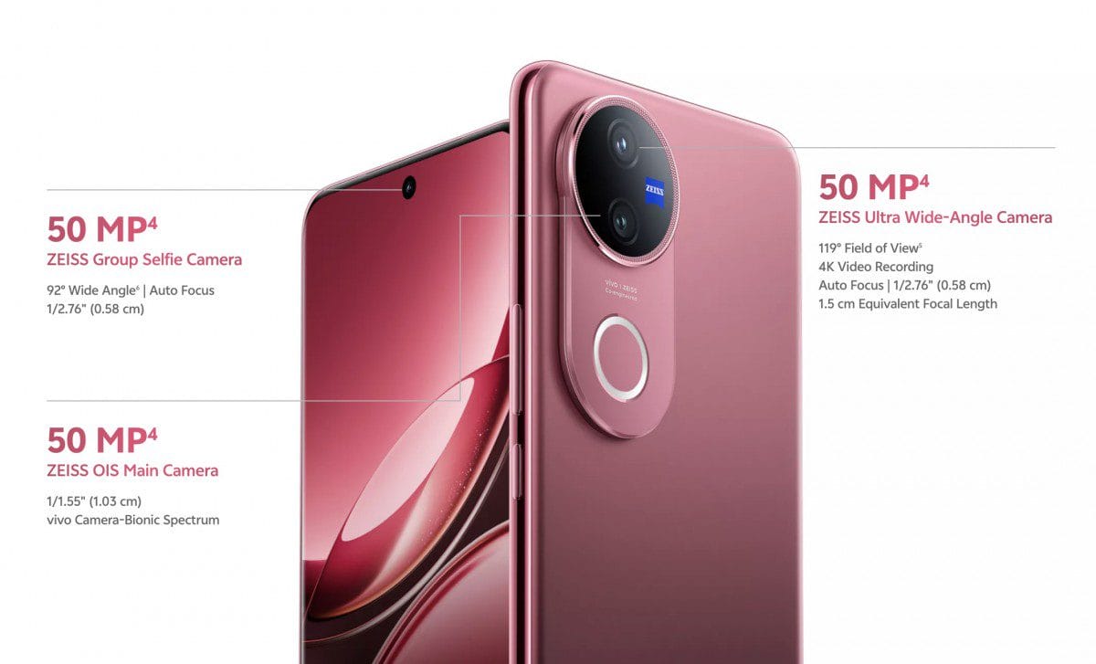 Vivo V50 официально представлен: обновлённый дизайн и аккумулятор на 6000 мАч 5 Vivo V50