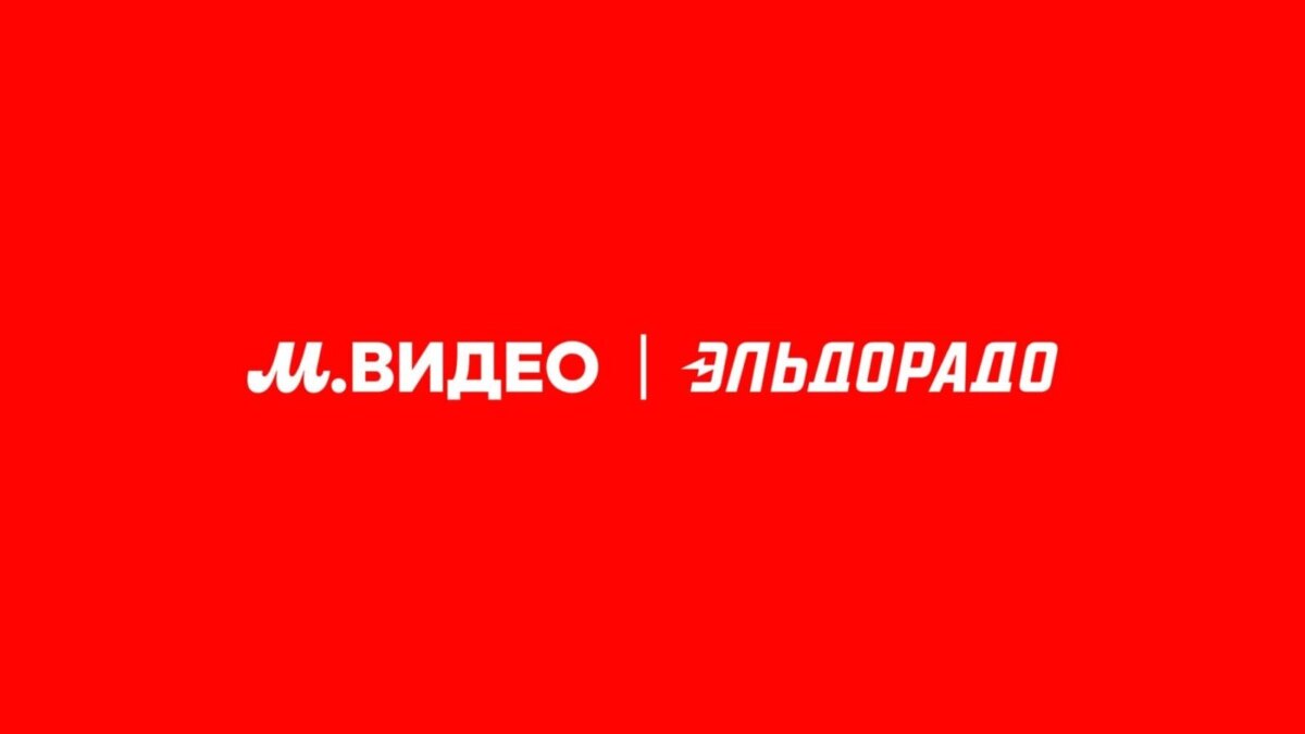 mvideo eldorado logo white