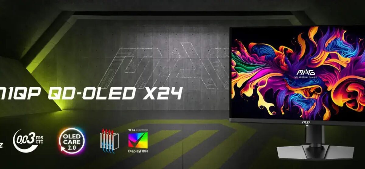 MSI представила 26,5-дюймовый QD-OLED монитор MAG 271QPX X24 3 MSI MAG 271QPX X24