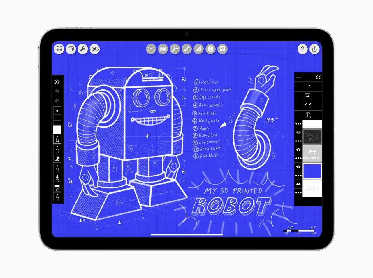 В России стартовал предзаказ новых iPad Air и iPad 15 apple ipad morpholio trace 250304