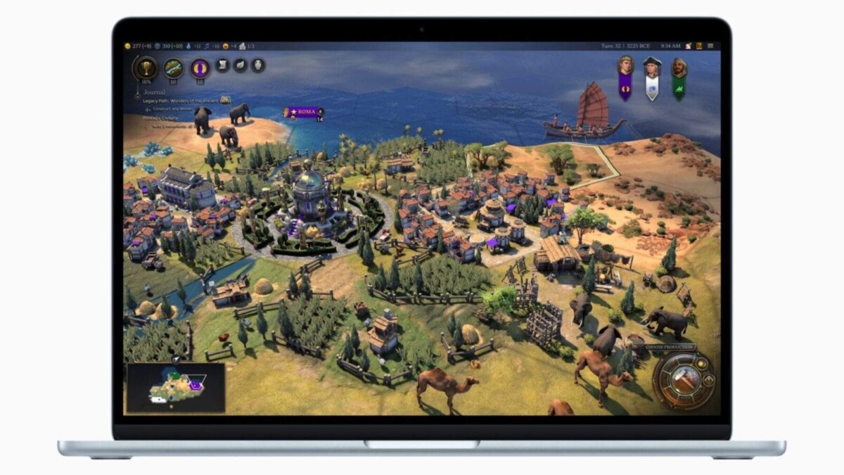 apple macbook air civilization vii 250305