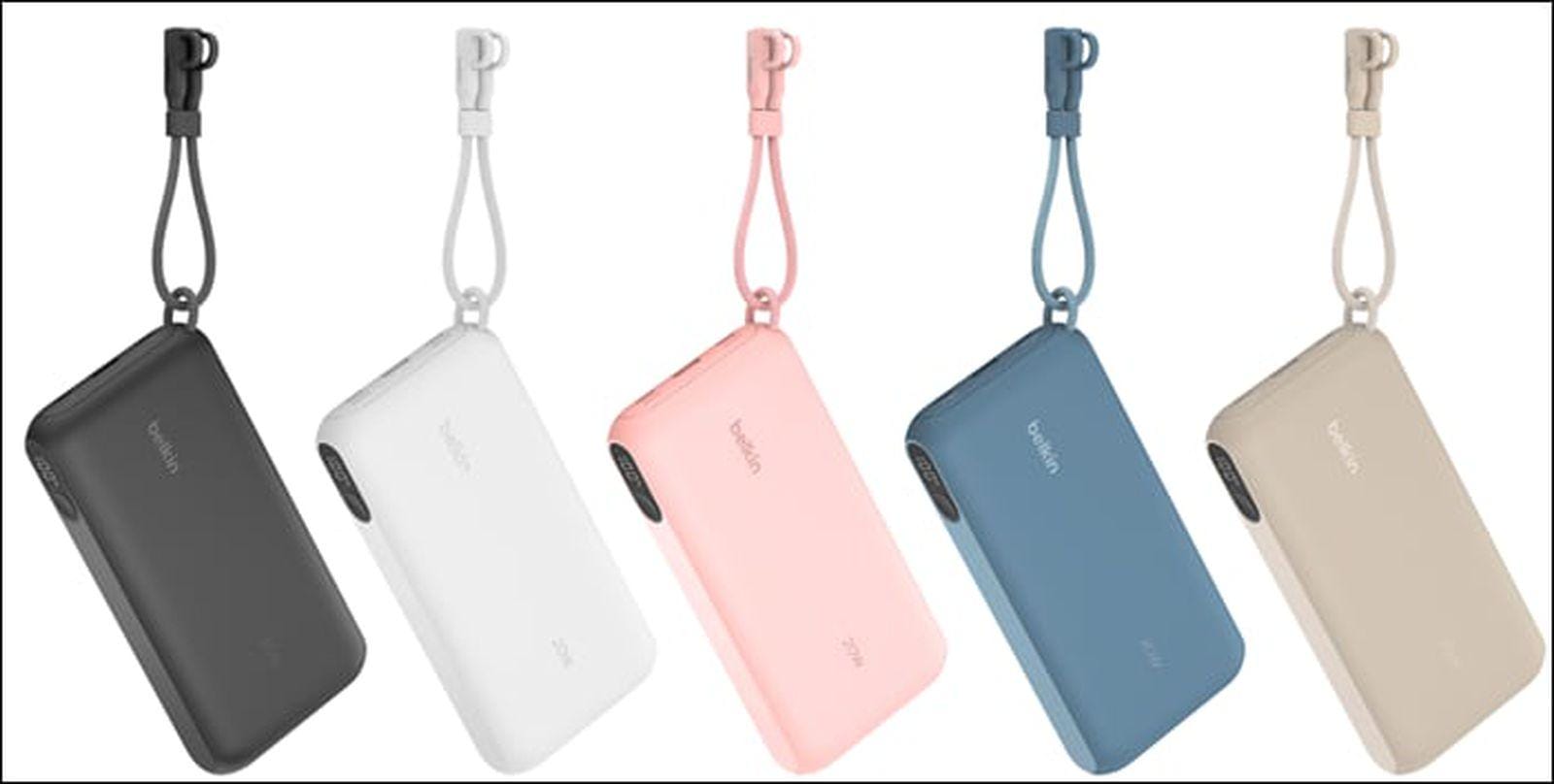 MWC 2025. Belkin представила новые аксессуары: GaN-док-станция, повербанки, зарядные станции и наушники 17 belkin power banks 1