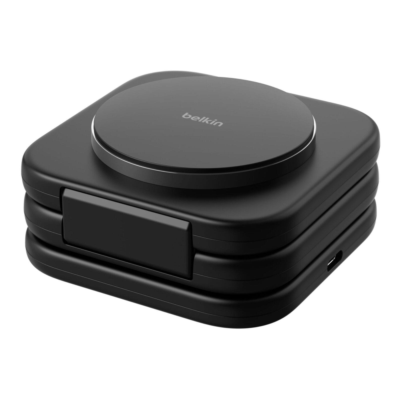 MWC 2025. Belkin представила новые аксессуары: GaN-док-станция, повербанки, зарядные станции и наушники 21 belkin wiz024ttbk boostchargepro3in1travelpad webgallery shot3 v01 us