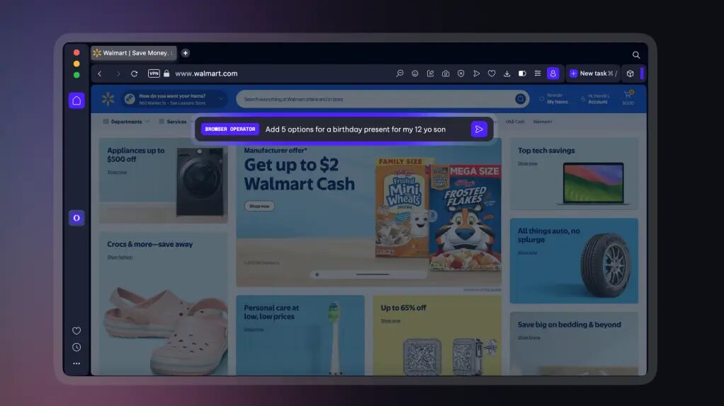 Opera Browser Operator