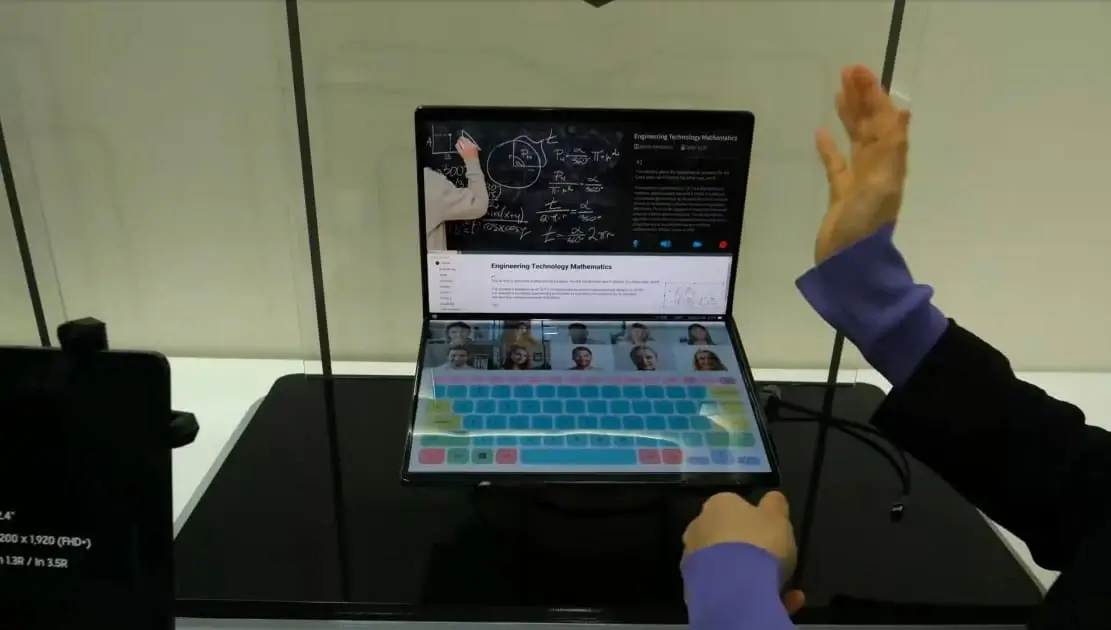 MWC 2025: Все складные концепты Samsung, представленные на конгрессе 19 flex note