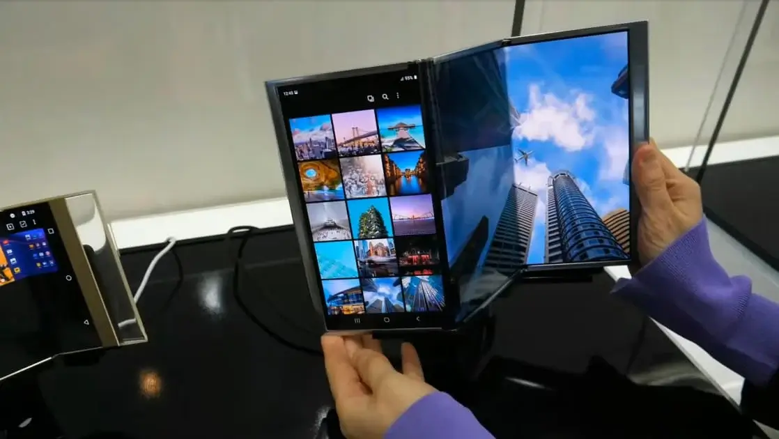 MWC 2025: Все складные концепты Samsung, представленные на конгрессе 15 Samsung Galaxy Flex S