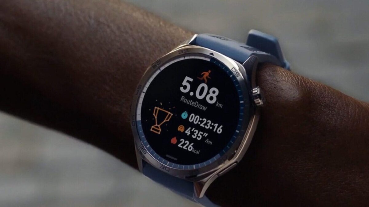 huawei watch gt 5 running