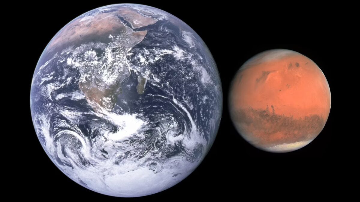 mars earth comparison