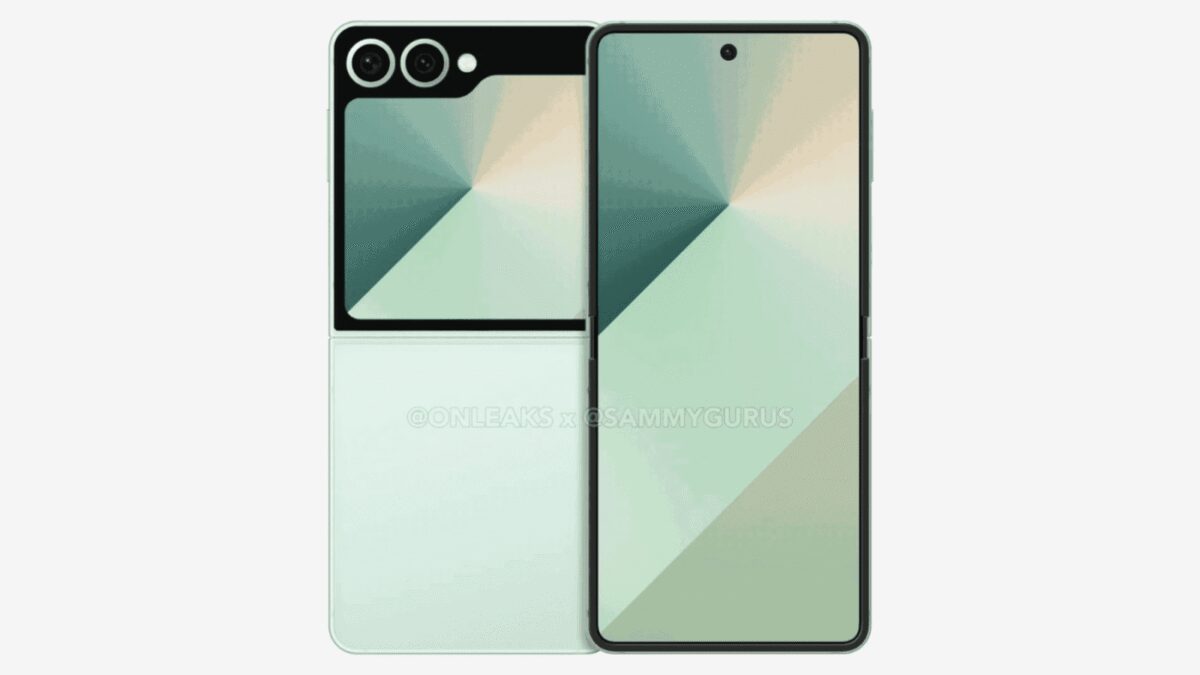 samsung galaxy z flip 7 fe leak render 3