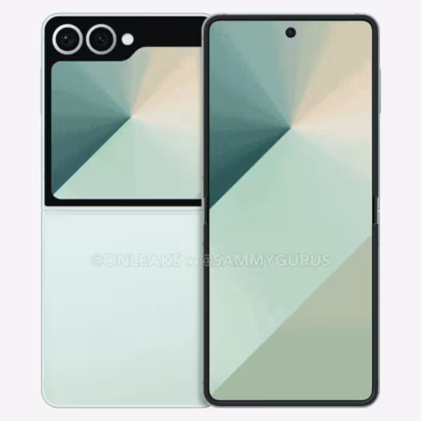 samsung galaxy z flip 7 fe leak render 3