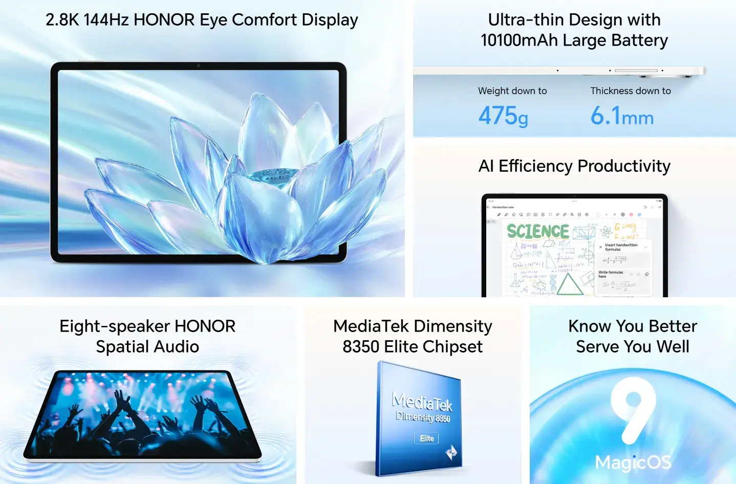 MWC 2025: HONOR выпустила планшет Pad V9 на мировой рынок 5 HONOR Pad V9