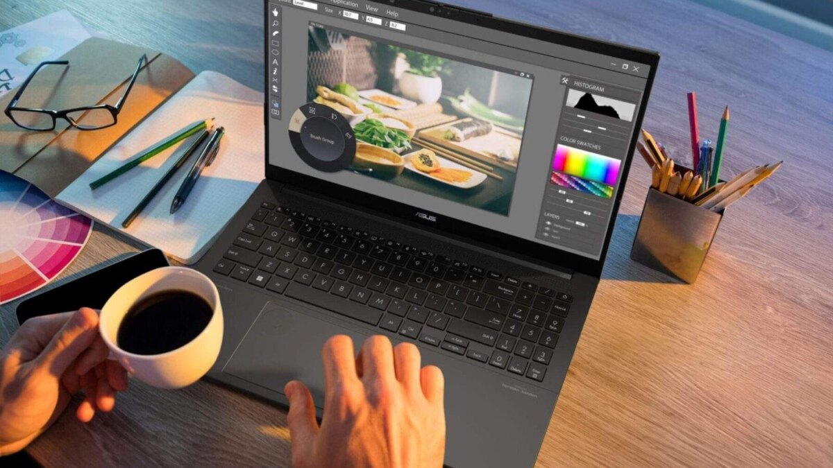 ASUS представила ноутбук Vivobook Pro 15 для создателей контента и геймеров 3 ASUS Vivobook Pro 15