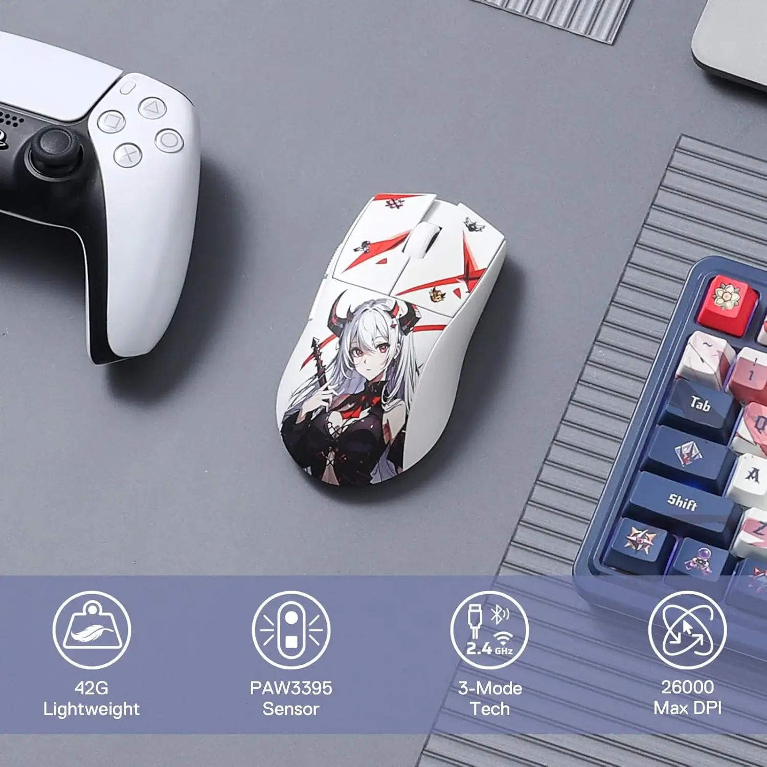 Redragon выпустила аниме-мышь King M916 Pro 3 716a6ooehl