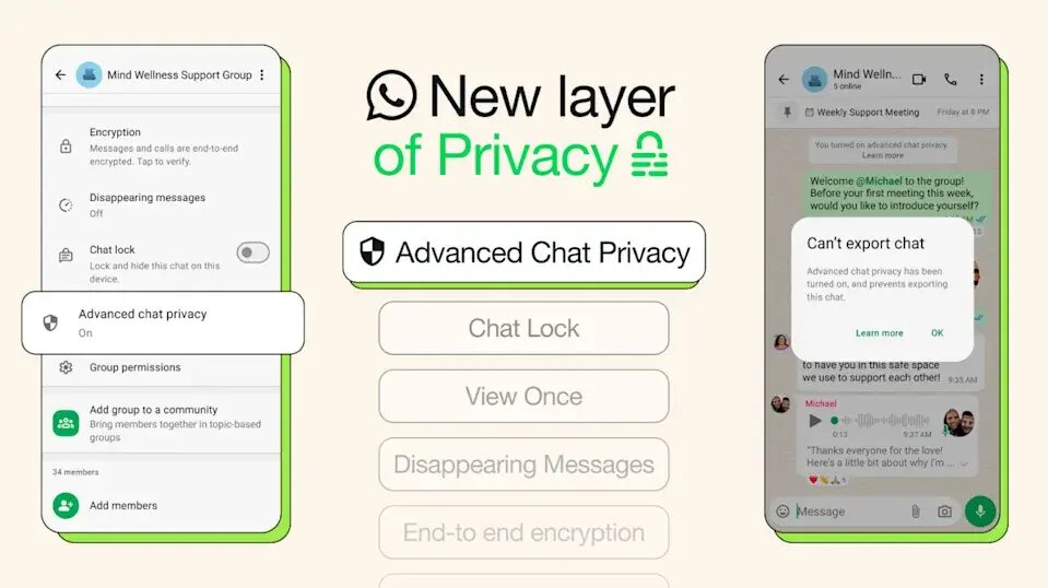 WhatsApp запускает функцию Advanced Chat Privacy для защиты содержимого чатов 3 85d75490 1fa2 11f0 ab99 e207849bd51d