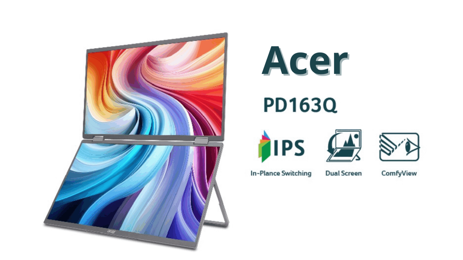 Acer PD163Q: два экрана в одном устройстве для работы без границ 10 acer pd163q 6