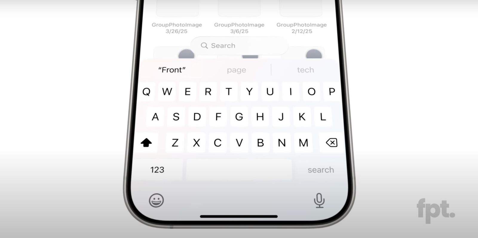 Редизайн iOS 19 утёк в сеть: стекло, анимации и круглая графика 12 alleged ios 19 keyboard front page tech