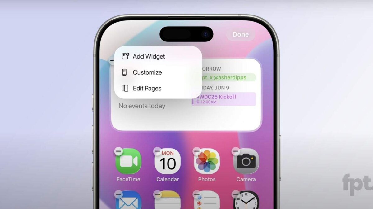 alleged ios 19 menu front page tech