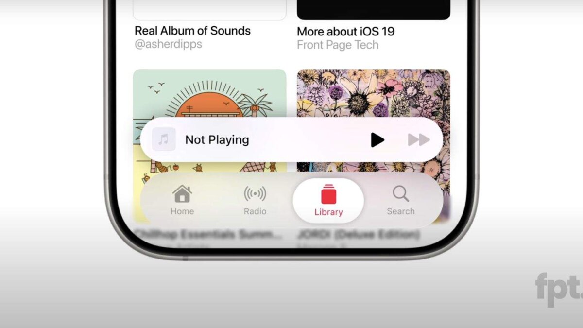 alleged ios 19 tab bar front page tech