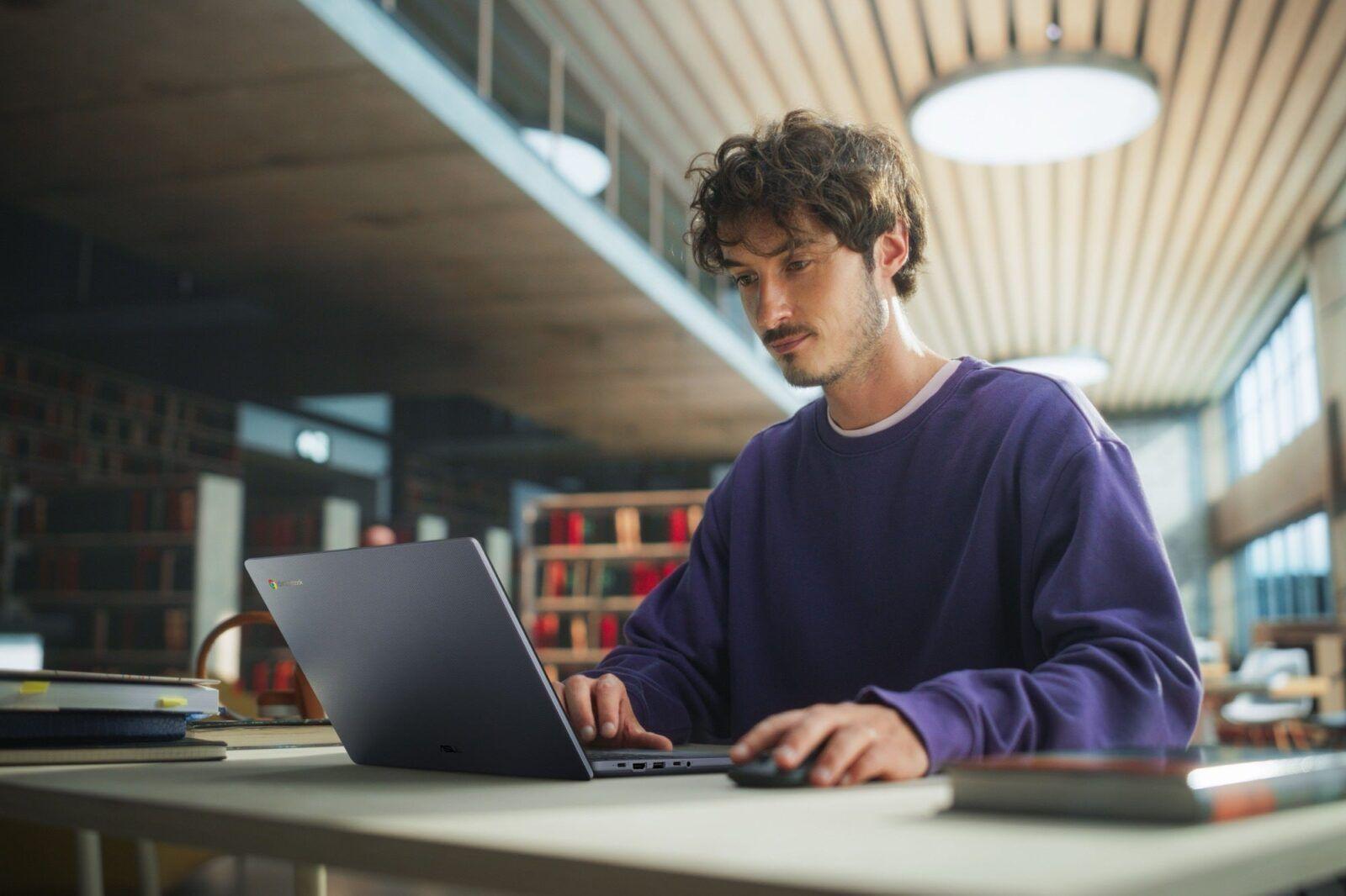 ASUS представила стильные и умные Chromebook CX14 и CX15 с поддержкой Google AI 4 asus chromebook