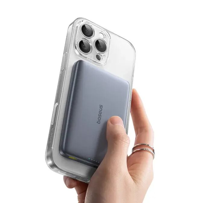 baseus picogo ultra slim qi2 magnetic power bank 10000mah