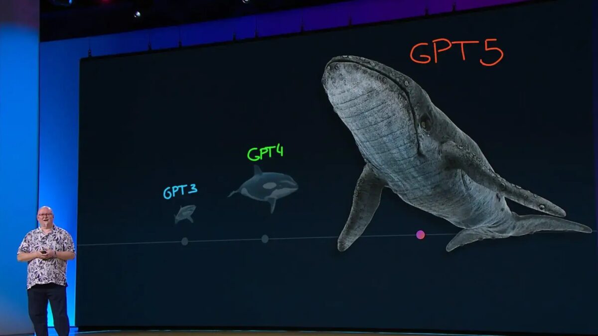 computing analogy gpt 3 was a shark gpt 4 was an orca gpt 5 v0 c4qohip9ju1d1